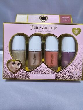 Juicy Couture Skin Glow Set - Gold, Pink, Peach, Rose